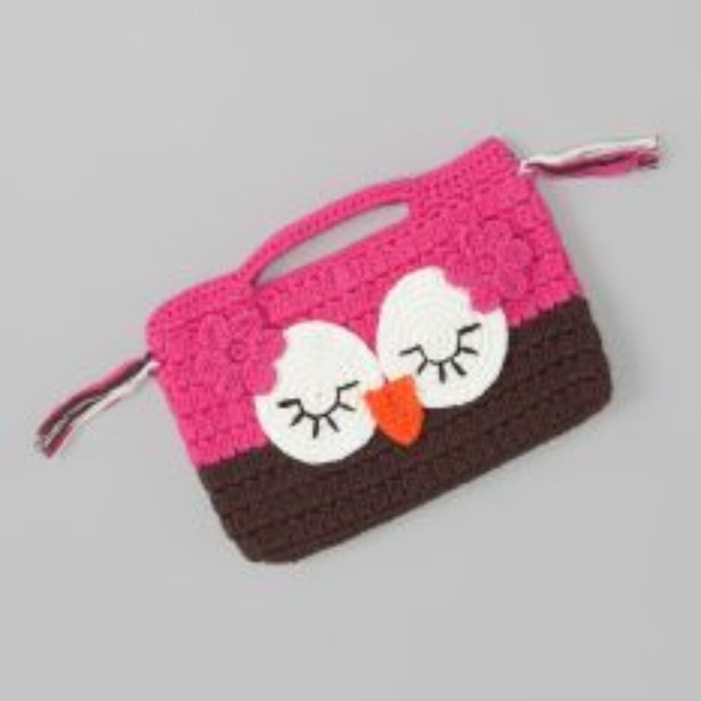 Crochet Owl Purse